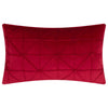 red-geometric-throw-pillow