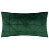 Handmade Velvet Geometric Accent Pillow Case