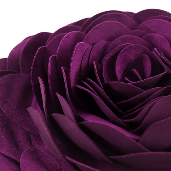 rose-flower-on-purple-decorative-bed-pillows