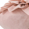 3D Flower Decorative Velvet Throw Pillow Case