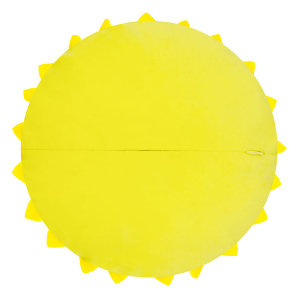 small-round-yellow-pillow