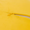 zippered-gold-yellow-bed-pillows