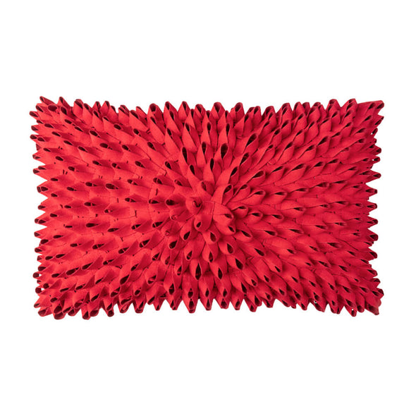 red-pillow-case