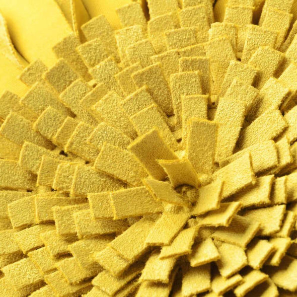 round-yellow-pillow