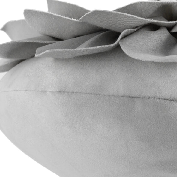 3D Flower Decorative Velvet Throw Pillow Case
