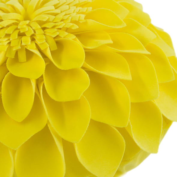3D-Round-flower-throw-pillow-in-yellow