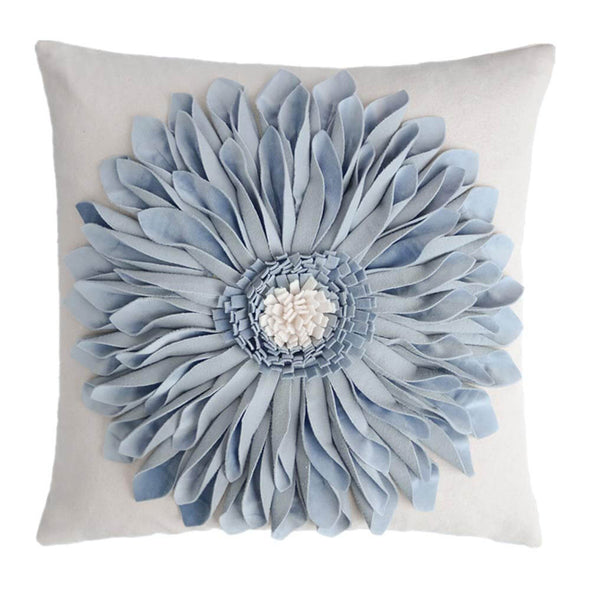 light-blue-sunflower-decorative-pillows