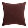 Solid color velvet pillow case