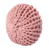 knitted-pink-round-pillow-case