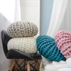 cable-knitted-round-pillows-for-couch