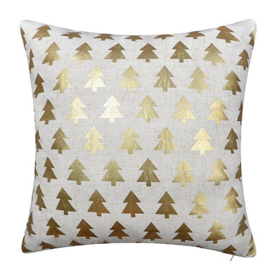 foil-print-tree-pillow-cover