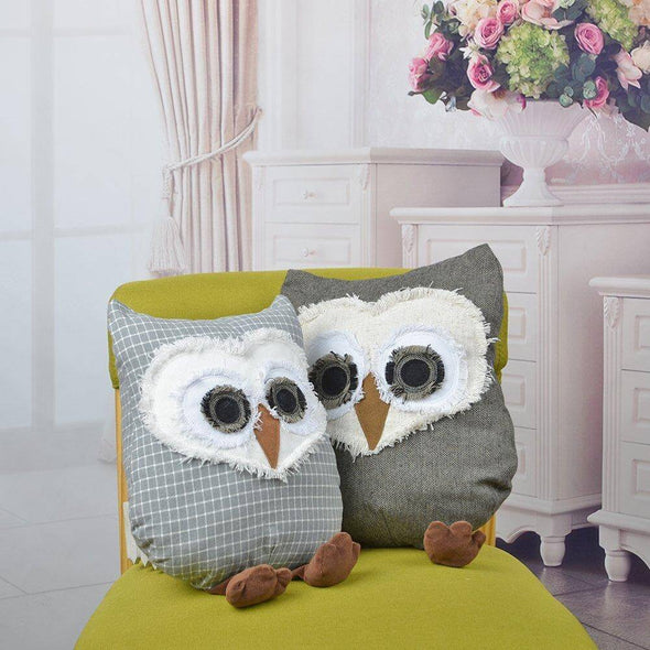 handmade-3D-owl-decorative-pillows
