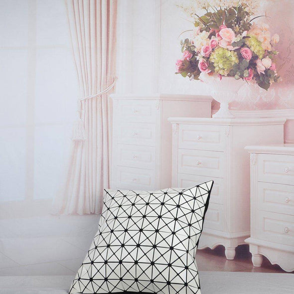 white-leather-throw-pillows