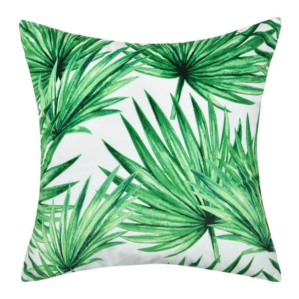 decorative-palm-print-pillow-cover