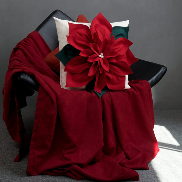 3D-floral-Christmas-throw-pillow-cover