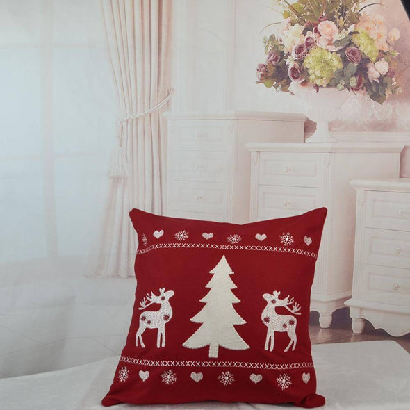embroidered-christmas-pillow-covers-18x18
