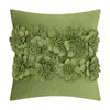 3D flower handmade decorative pillows