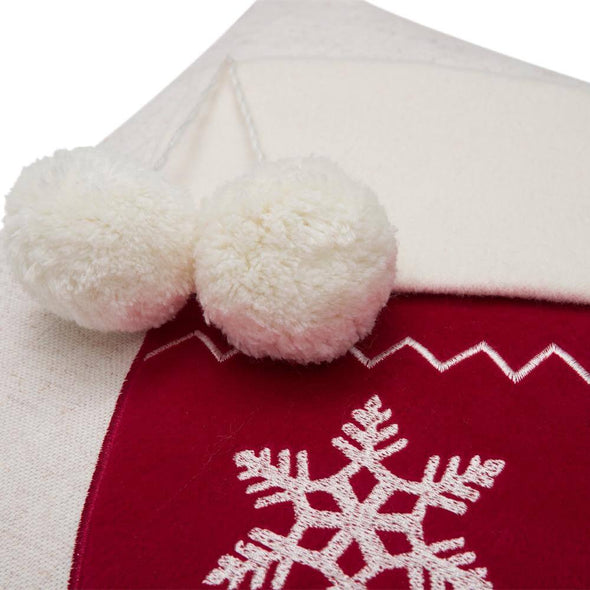 decorative-Christmas-pom-pom-throw-pillow