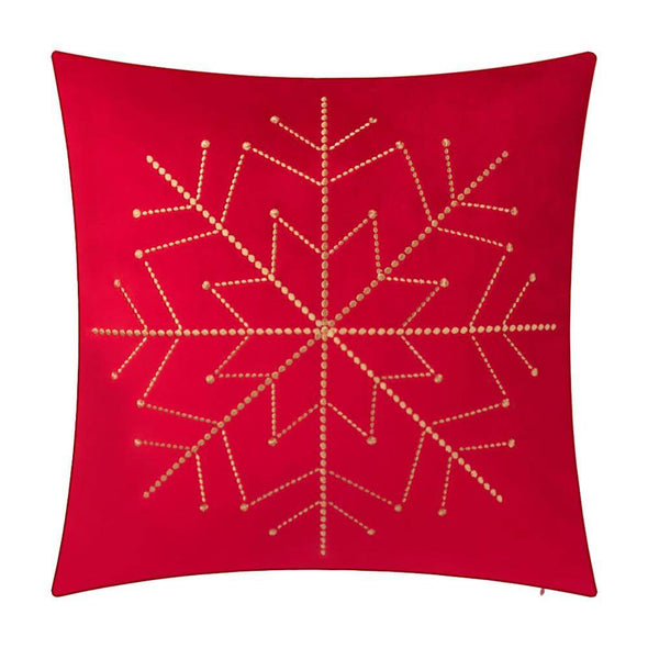 embroidered-snowflake-red-velvet-pillow